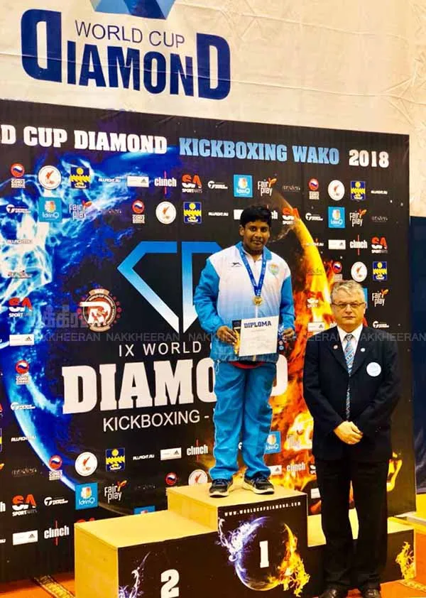Lawyer Balu son is a gold medal